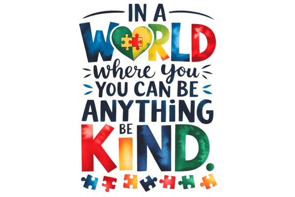 In a world where you can be anything, be kind
