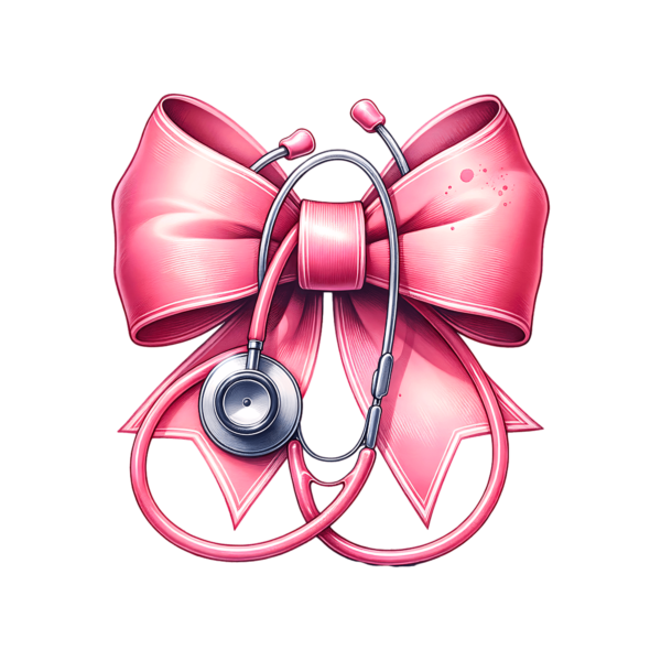 Ping Nurse Stethoscope Coquette decal