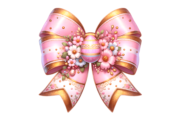 Easter Egg Bow