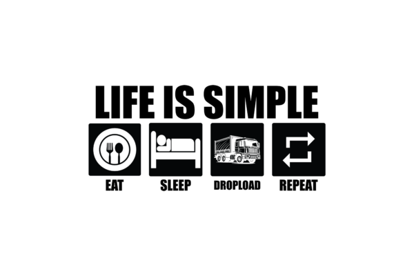 Life is simple (trucker)