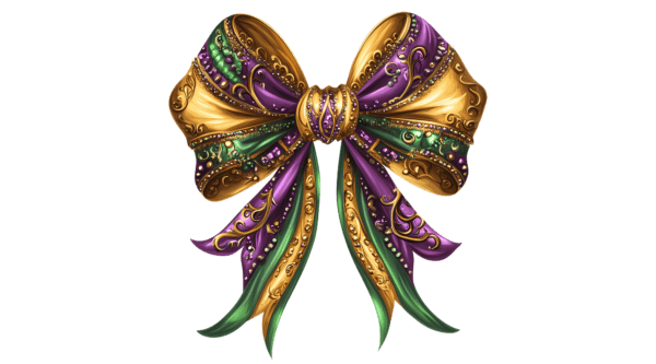Mardi Gras Bow