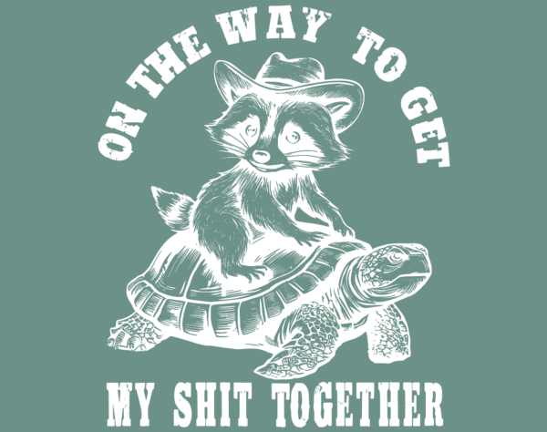 On the way to get my shit together