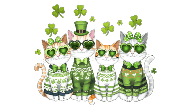 St Patty's Cats