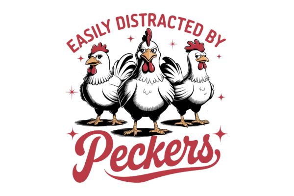 Easily distracted by Peckers