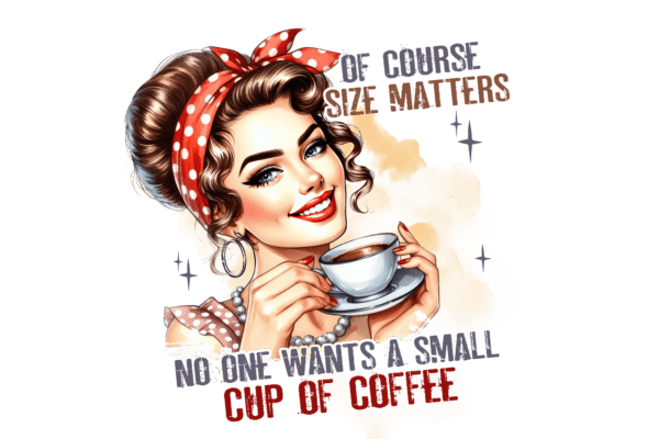 No One Wants a Small Cup of Coffee