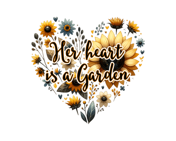 Her heart is a Garden