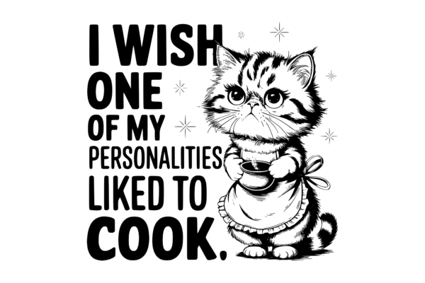 I wish one of my personalities liked to cook