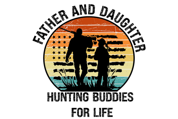 Father Daughter Hunting Buddies