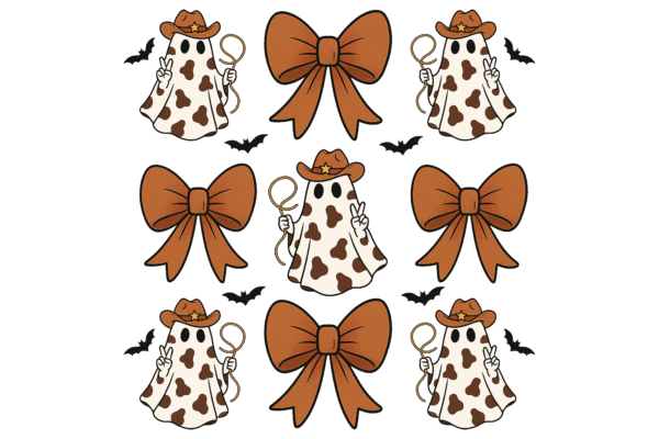 Cowboy Ghost Collage