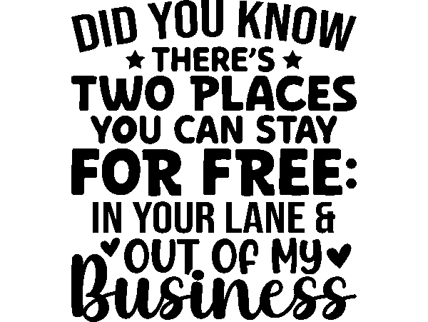 Did You Know Theres Two Places You Can Stay For Free
