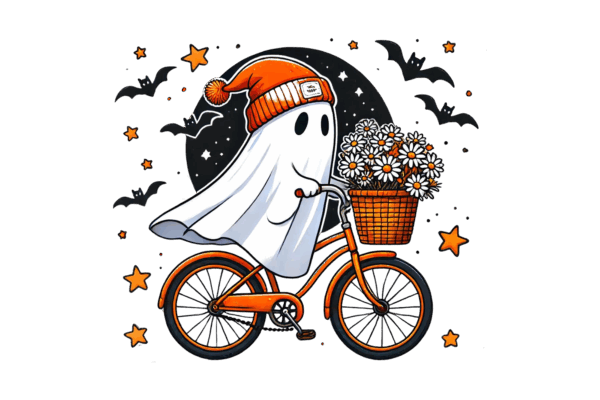 Ghost on Bike