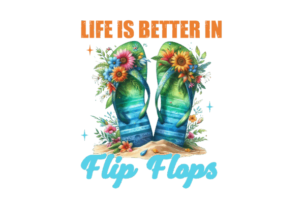 Life is Better in Flip Flops