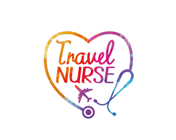 Travel Nurse Heart Stethoscope