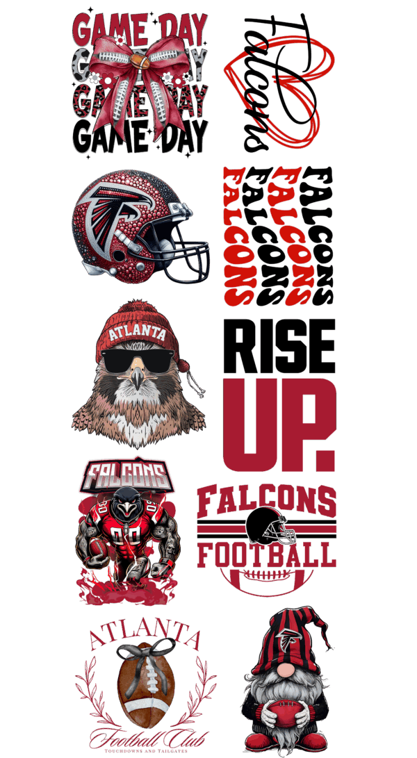 Pre-Made Falcons gang 22x60