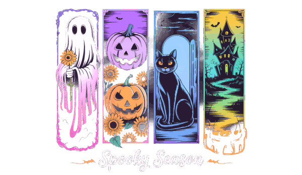 Spooky season brushstroke