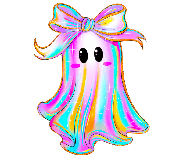 iridescent girl ghost