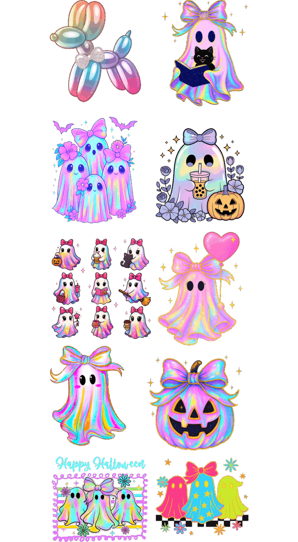 Pre-Made Iridescent Gang 22x60