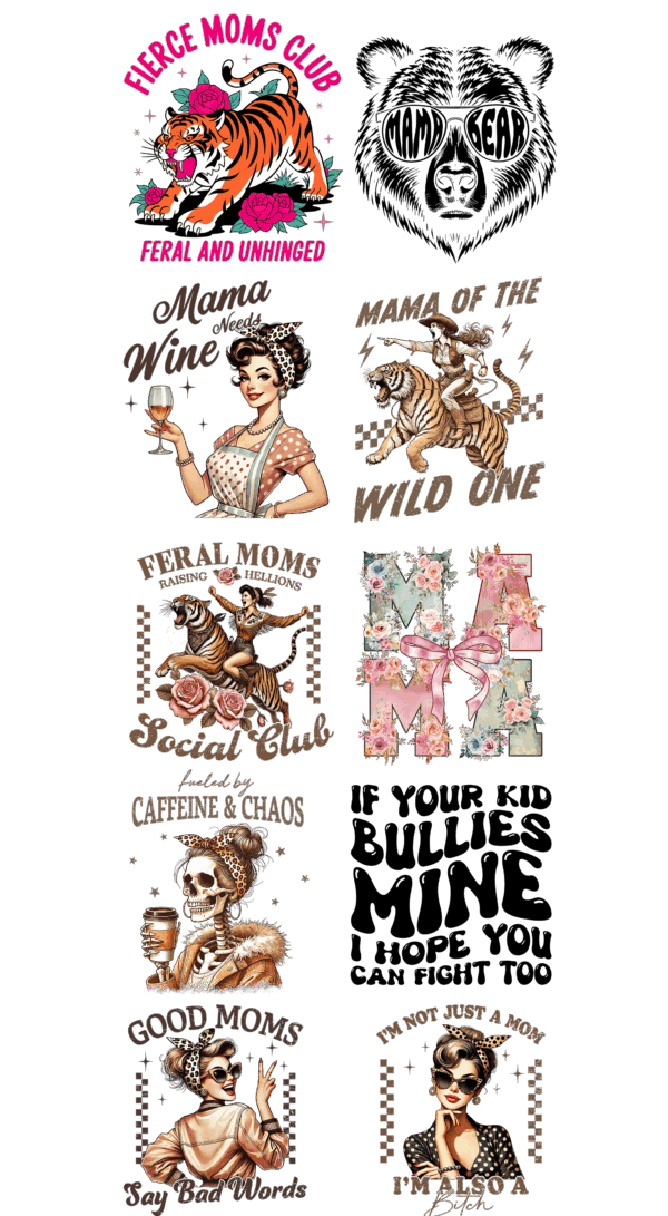 Pre-Made Mama Gang 22x60