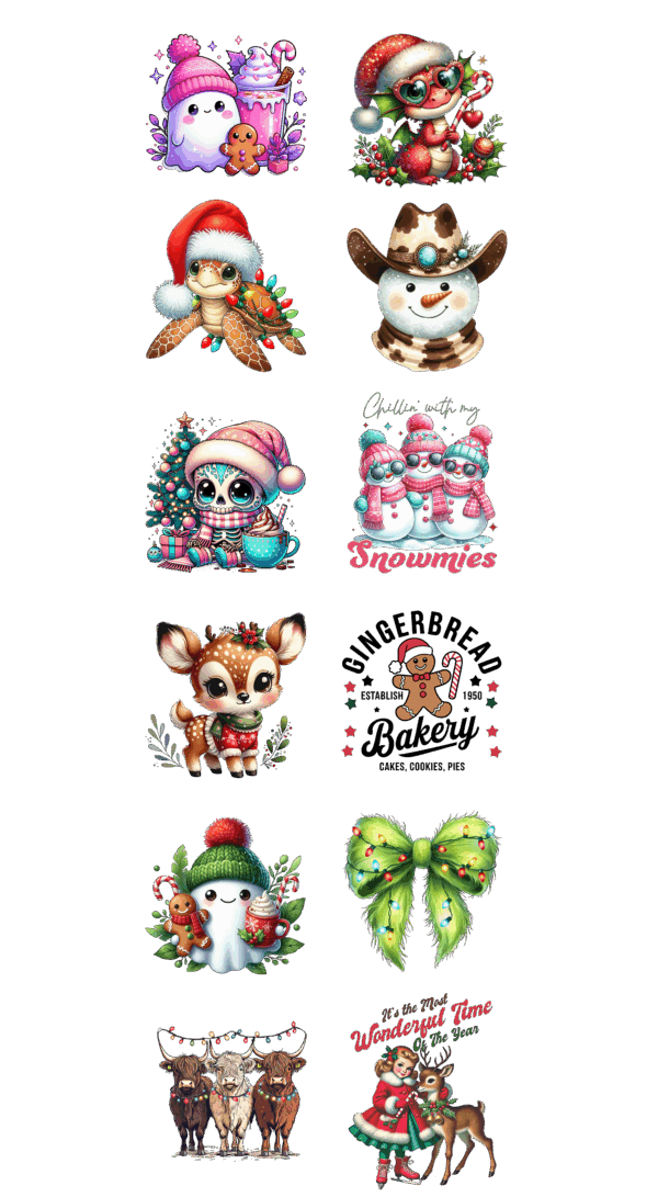 Pre-Made Youth Christmas gang 22x60