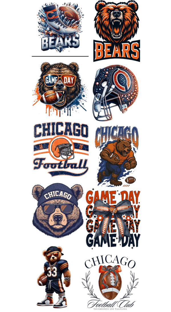 Pre-Made Bears gang 22x60