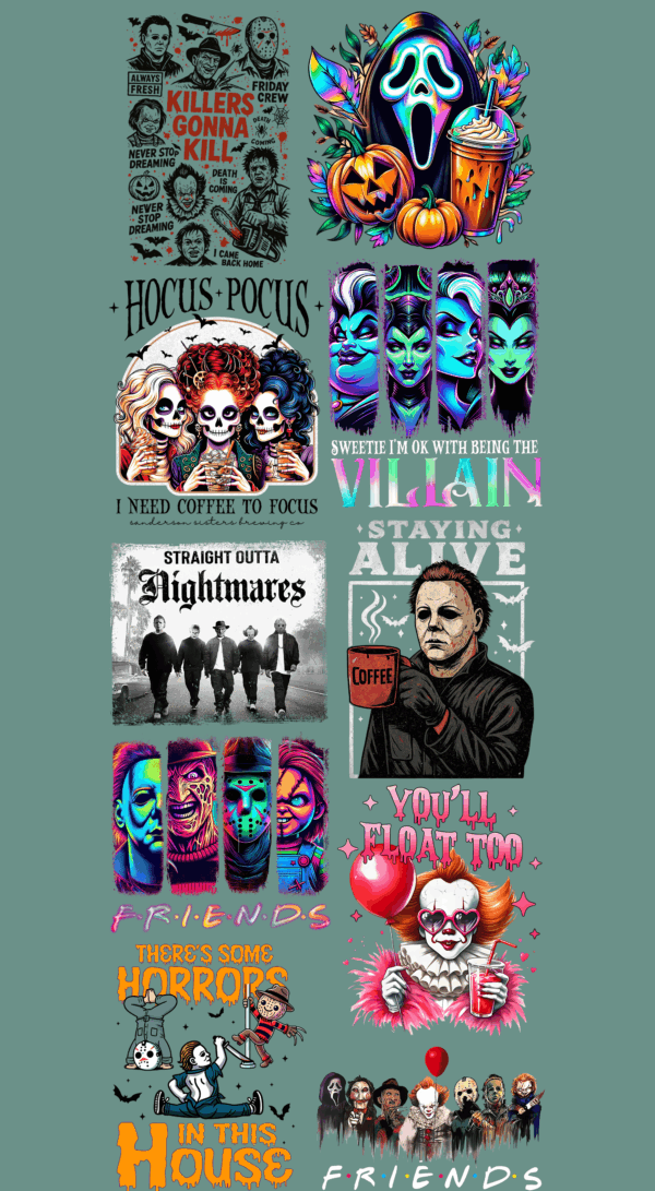 Pre-Made Horror gang 22x60