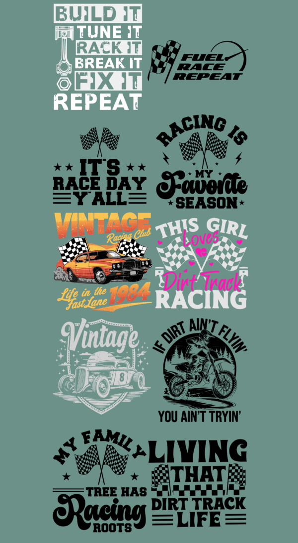 Pre-Made Racing gang 22x60