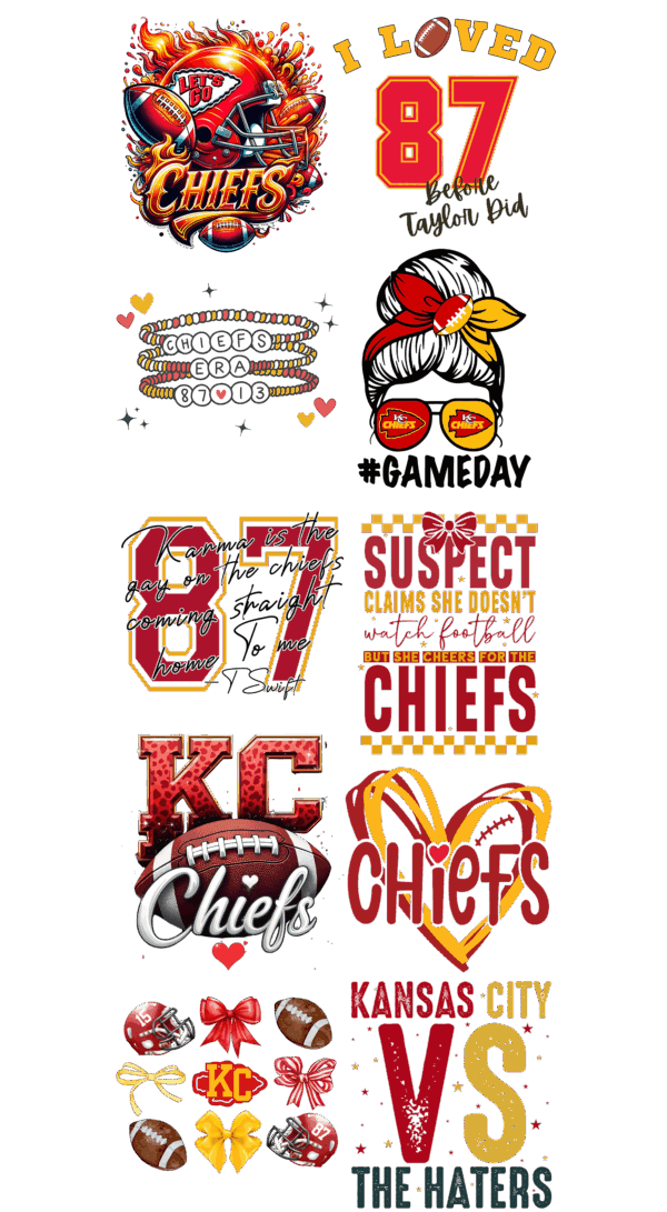 Pre-Made Red and Gold gang 22x60