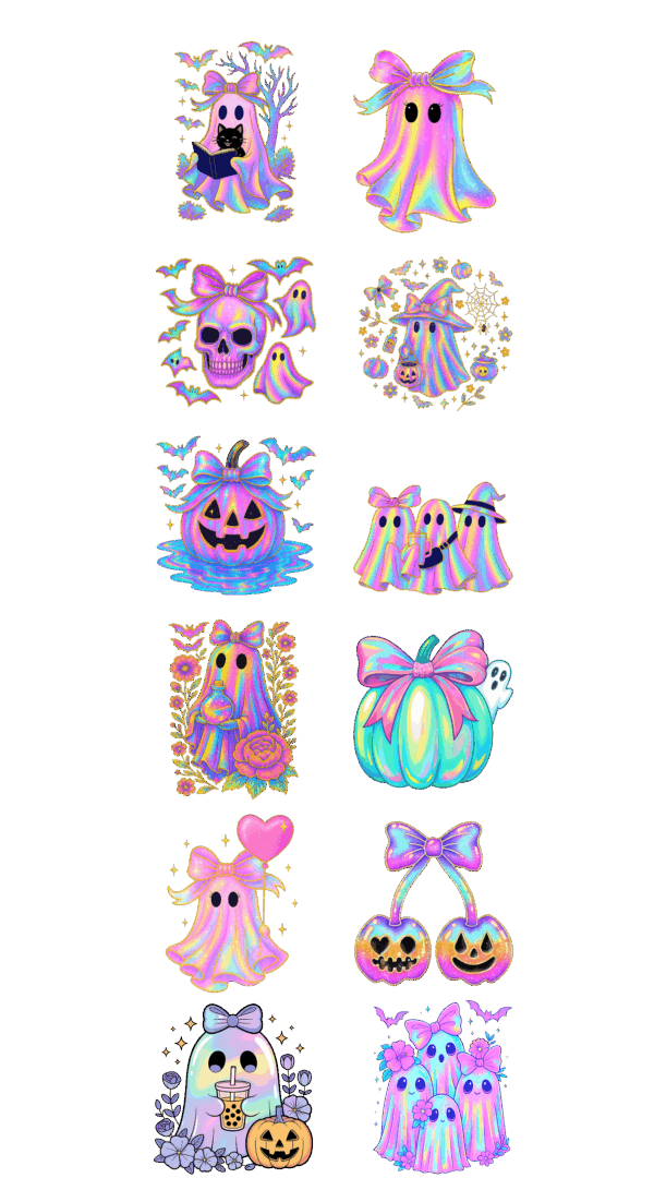 Pre-Made Youth Iridescent gang 22x60