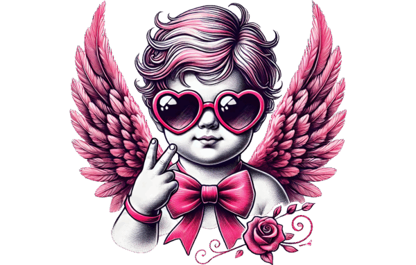 Angel with Glasses 2