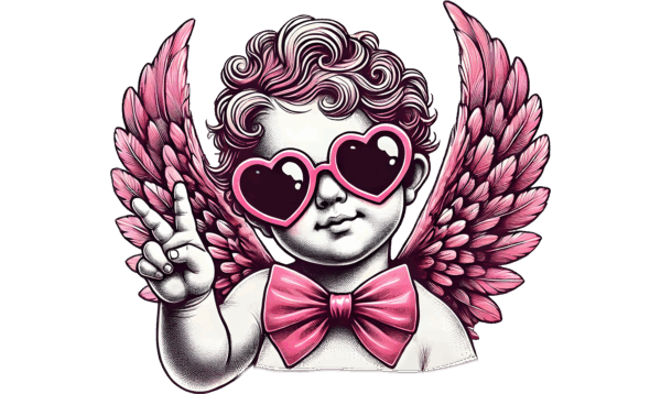 Angel with Glasses 1