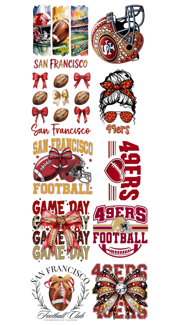 Pre-Made 49ers gang 22x60