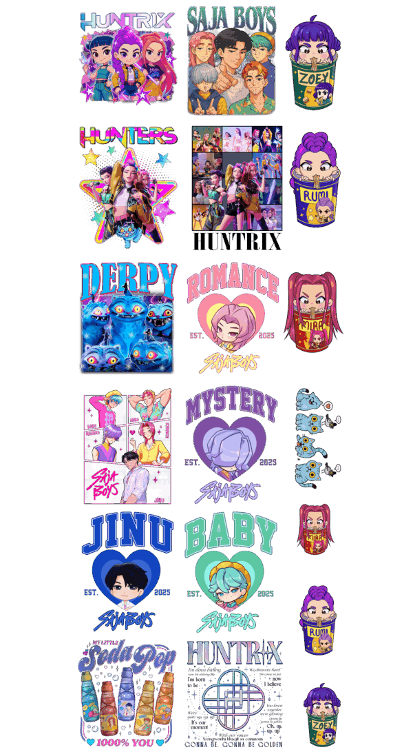 Pre-Made Youth K-Pop Deman 2 gang 22x60