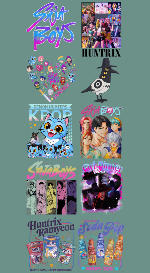 Pre-Made Adult K Pop gang 22x60