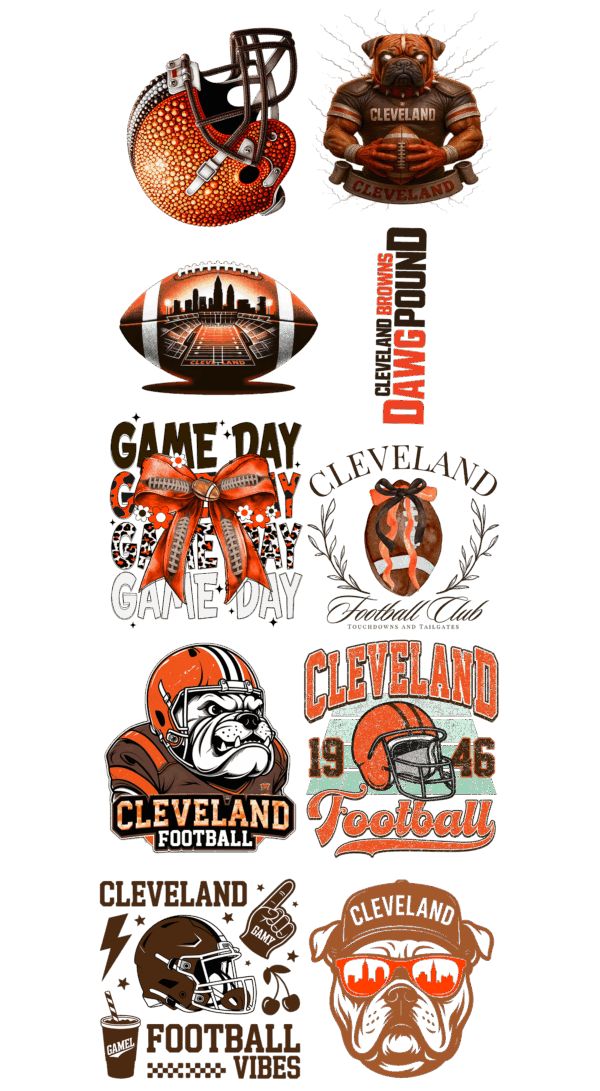 Pre-Made Browns gang 22x60