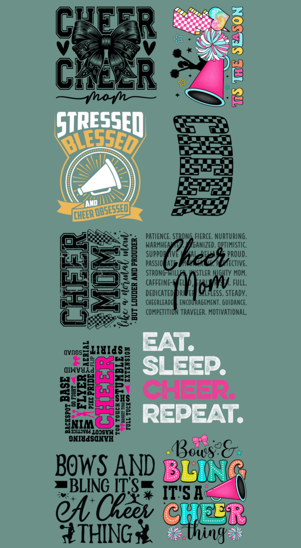 Pre-Made Cheer gang 22x60