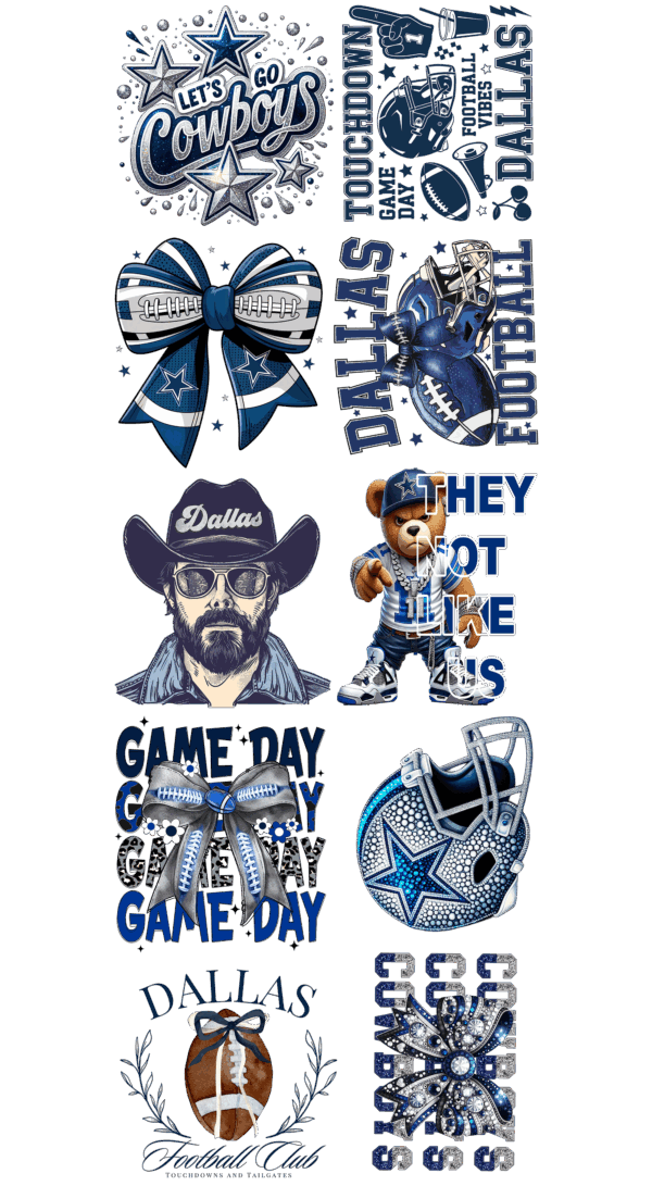 Pre-Made Cowboys gang 22x60