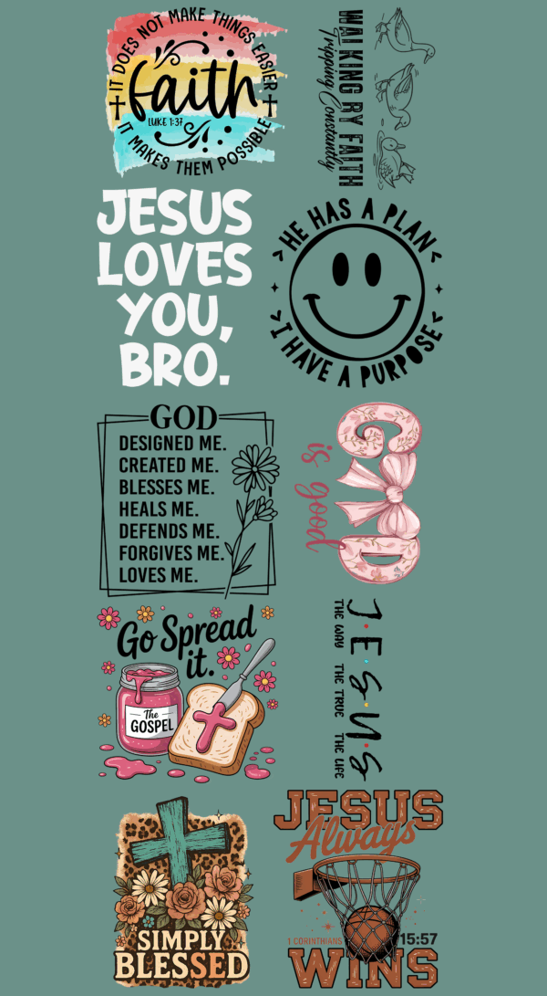 Pre-Made Faith gang 22x60