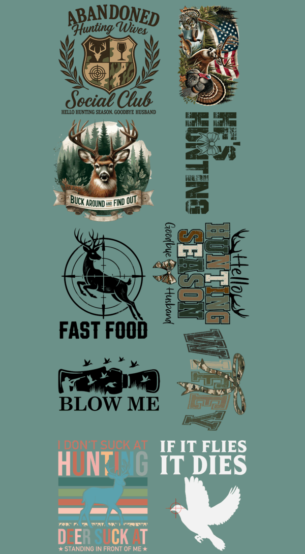 Pre-Made Hunting gang 22x60