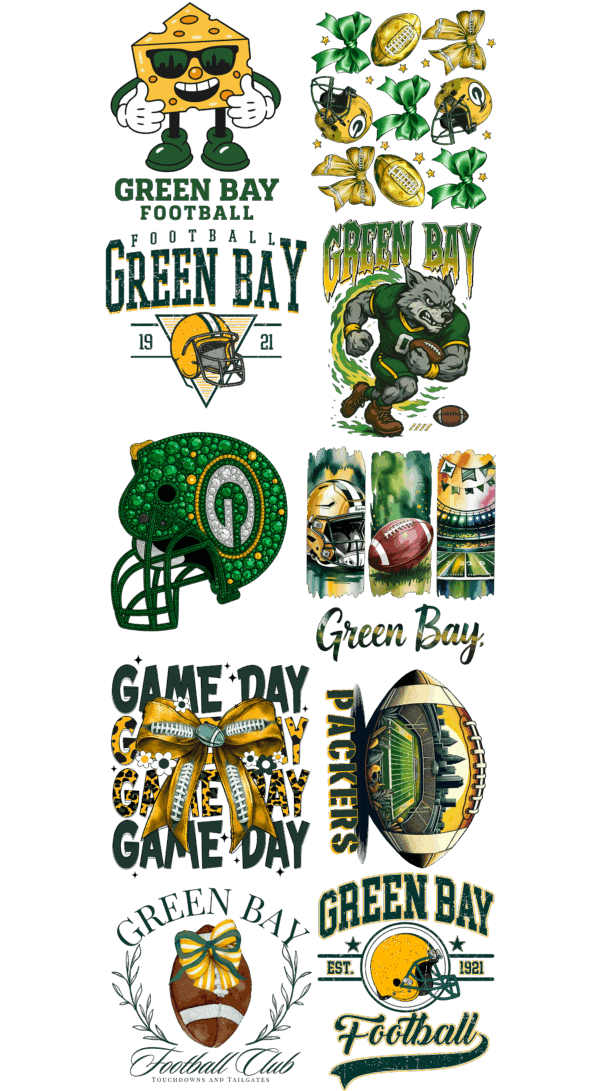 Pre-Made Packers gang 22x60