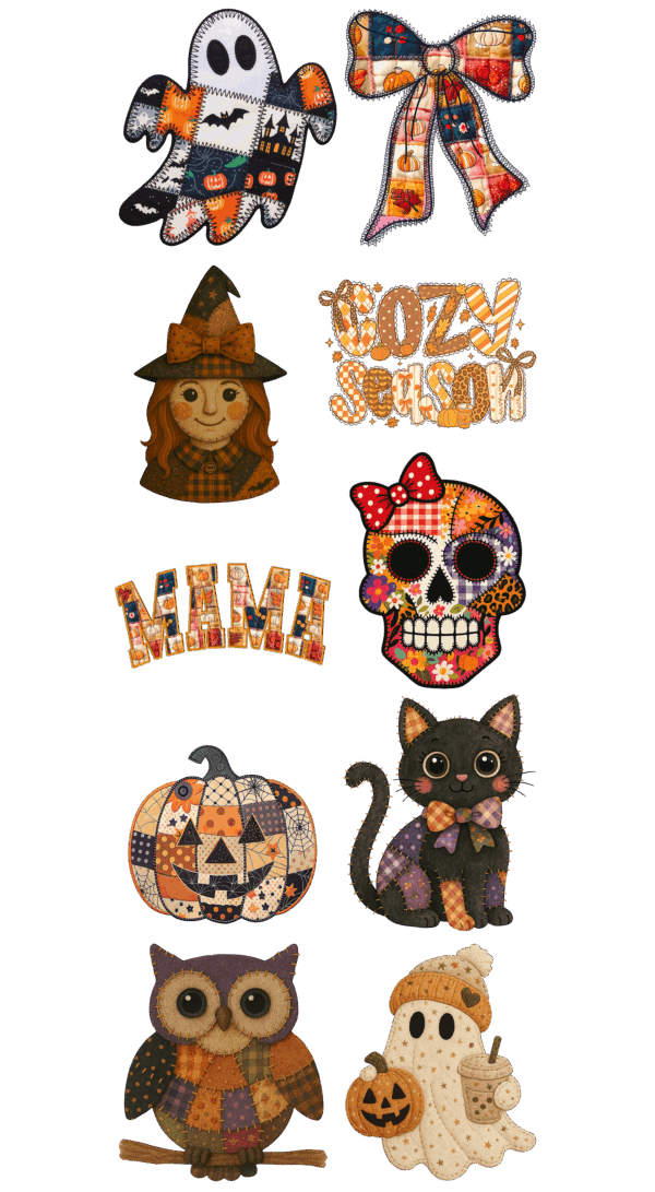 Pre-Made Patchwork Fall gang 22x60