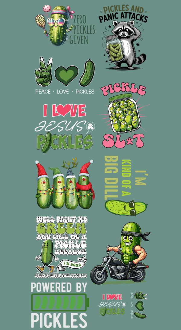 Pre-Made Pickle gang 22x60