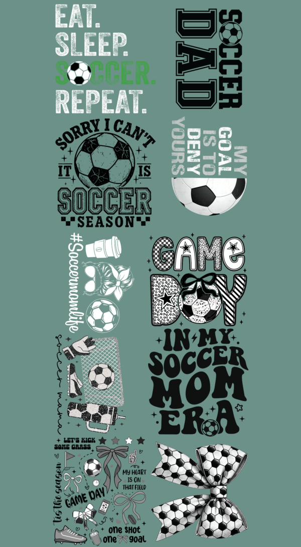 Pre-Made Soccer gang 22x60
