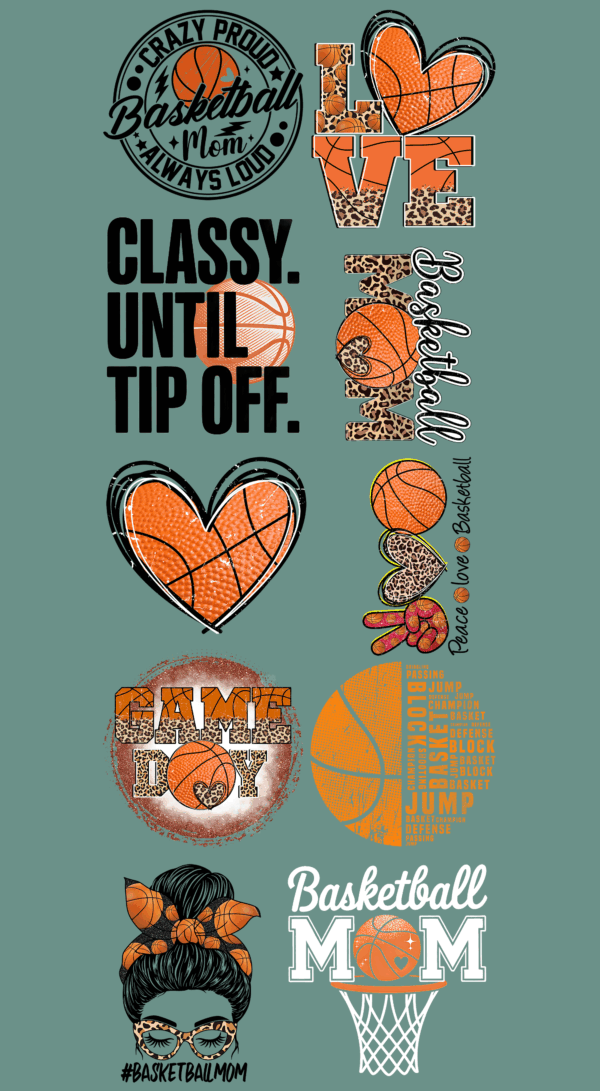 Pre-Made Basketball gang 22x60