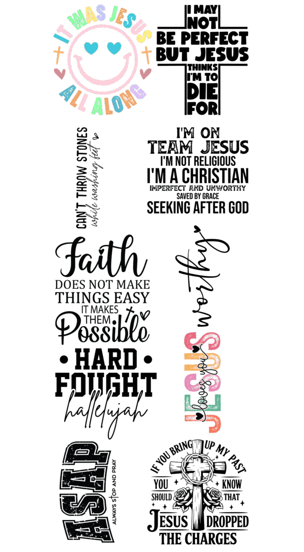 Pre-Made Religious gang 22x60