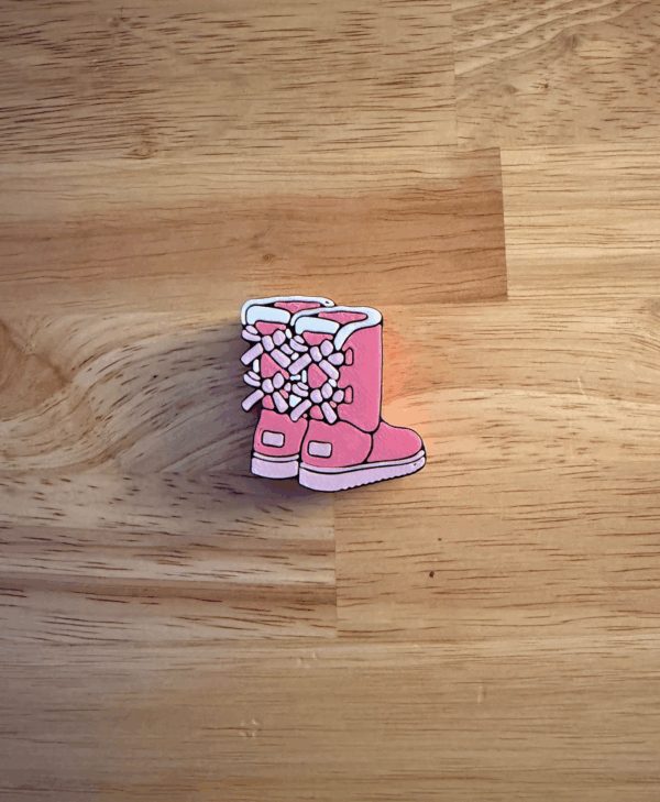 Pink Boots Toppers (regular size)